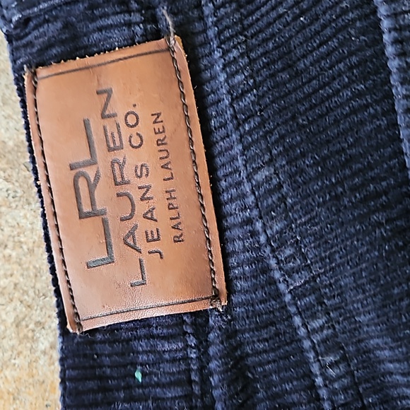 Lauren Ralph Lauren corduroy blue pants size 2 - Picture 7 of 8